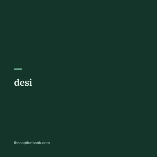 Traditional Look Captions For Instagram For Girl card: desi